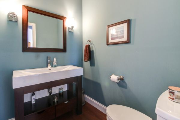 Powder Room Construction in Evergreen