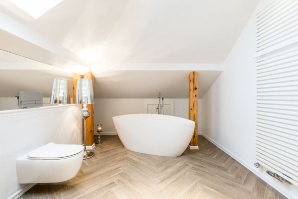 Attic Bathroom Renovation in Evergreen